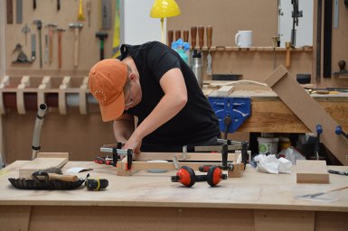 Robinson House Studio furniture making course