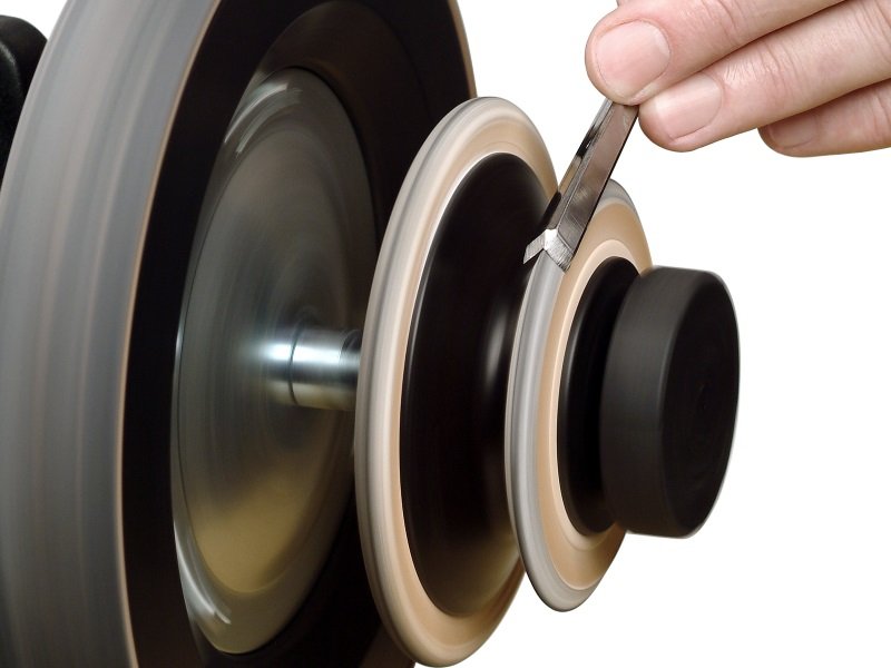 Tormek Tormek Leather Profiled Honing Wheel