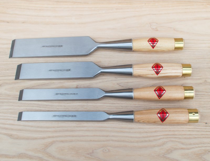 Henry Taylor Tools Henry Taylor Heavy Duty Socket Firmer Chisels Set of 4