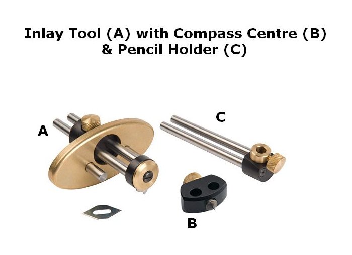 Veritas Parts and Accessories for Veritas String Inlay Tool System