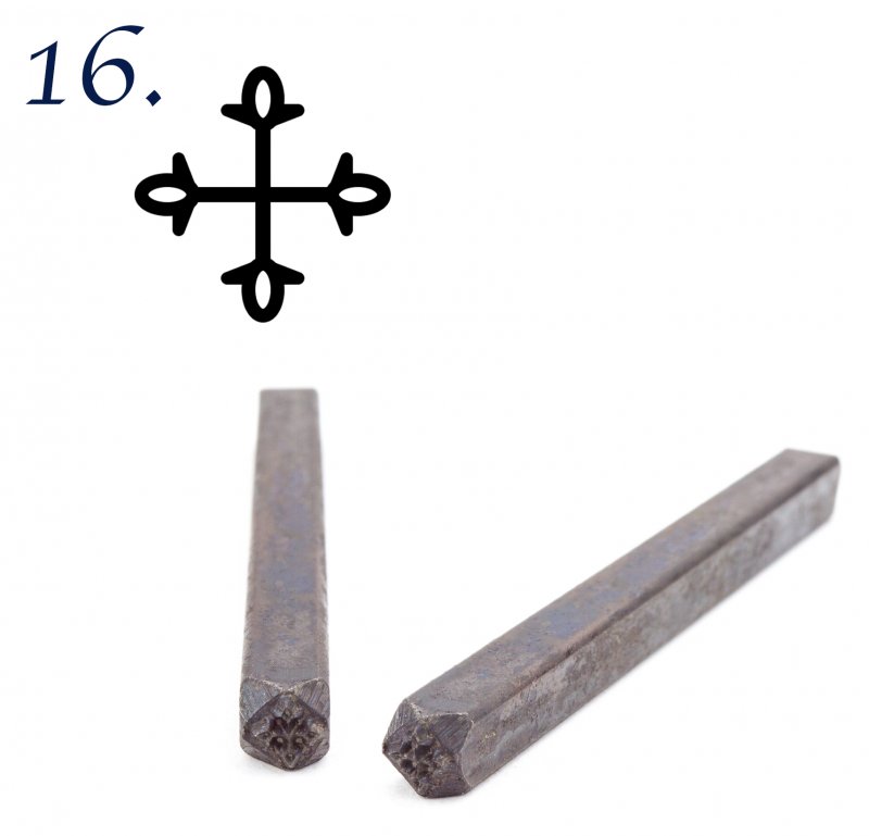 Henry Taylor Tools Henry Taylor Woodcarving Punch - Tipped Cross