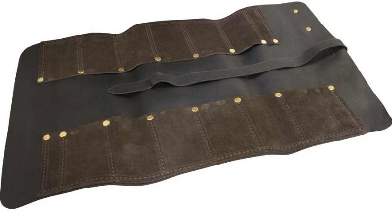 Connell of Sheffield Connells 12 Pocket Leather Tool Roll