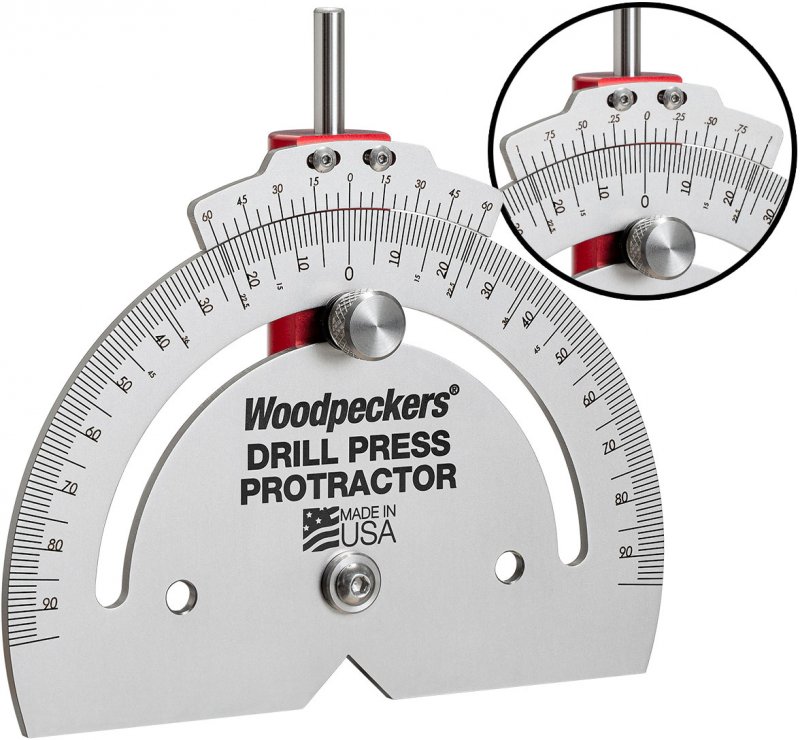 Woodpeckers Woodpeckers Drill Press Protractor