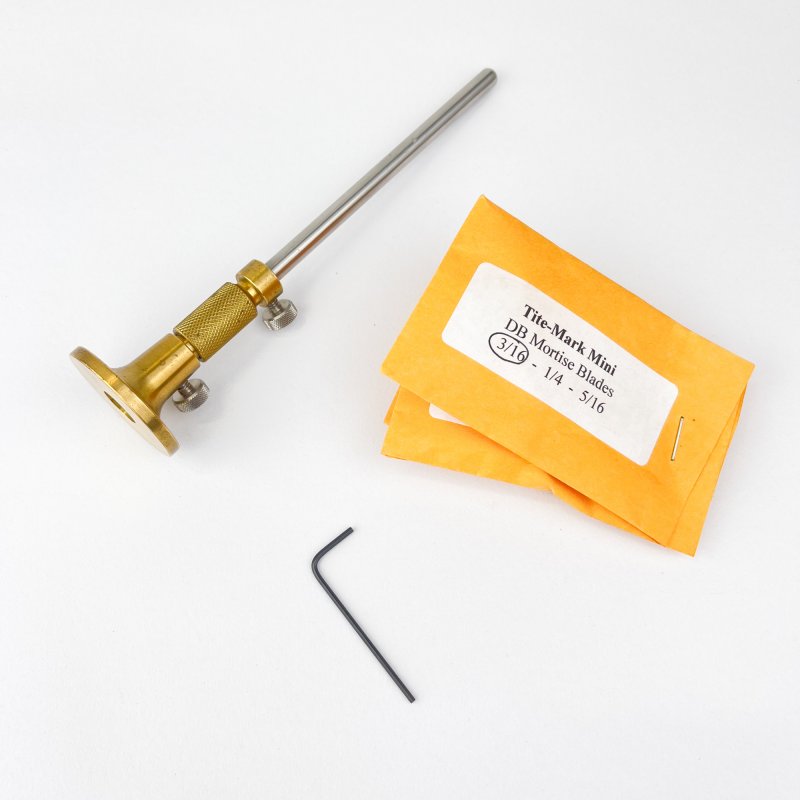 Friday Finds Tite-Mark Glen-Drake Mini Marking Gauge (with marking and mortise blade sets) [Preowned, SOLD]