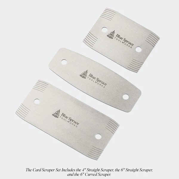 Blue Spruce Blue Spruce Card Scraper Set