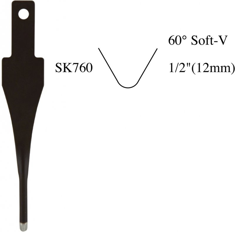 Flexcut Flexcut 60-degree Soft-V Tool (60°) - 1/2'' (12mm) SK760
