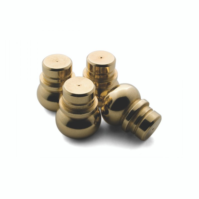 Brusso Brusso Brass Box Feet JB-426