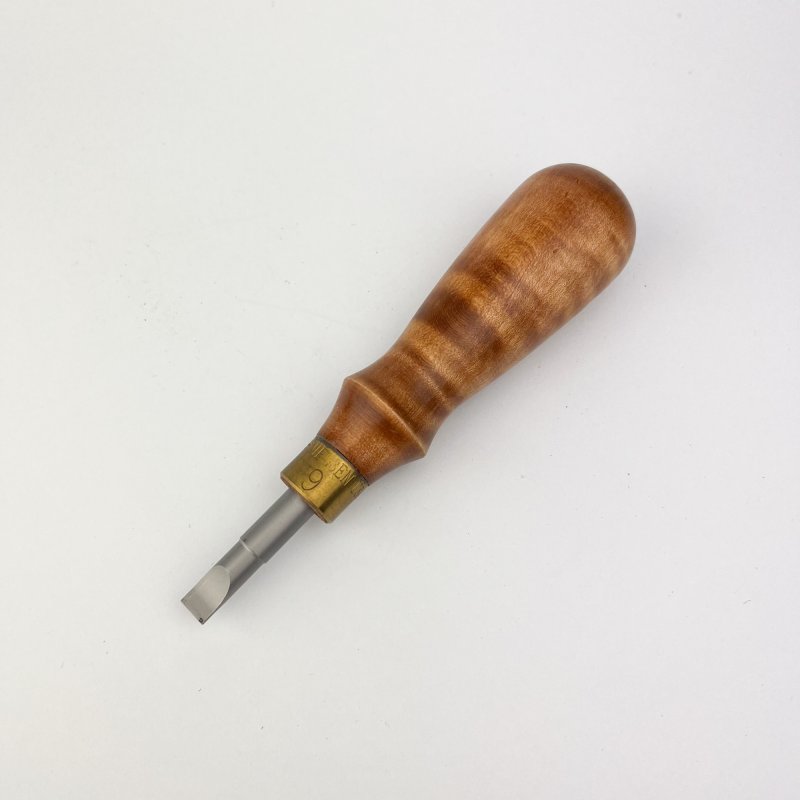 Friday Finds Lie-Nielsen SD-9 - Honing Guide Screwdriver (Curly Maple Handle) [Preowned, SOLD]