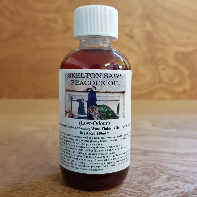 Peacock Oil Peacock Oil (Low Odour) - Regal Red - 100ml