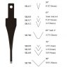 Flexcut Flexcut 70-degree V-Tools (70°)