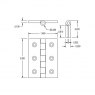 Brusso Brusso Brass Butt Hinge CB-407