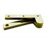Brusso Brusso Brass Offset Pivot Hinge L-97