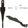 Flexcut Flexcut 30-degree V-Tool (30°) - 5/32'' (4mm) SK413