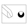 Robert Sorby Robert Sorby Fingernail Profile Bowl Gouges (Deep Flute)
